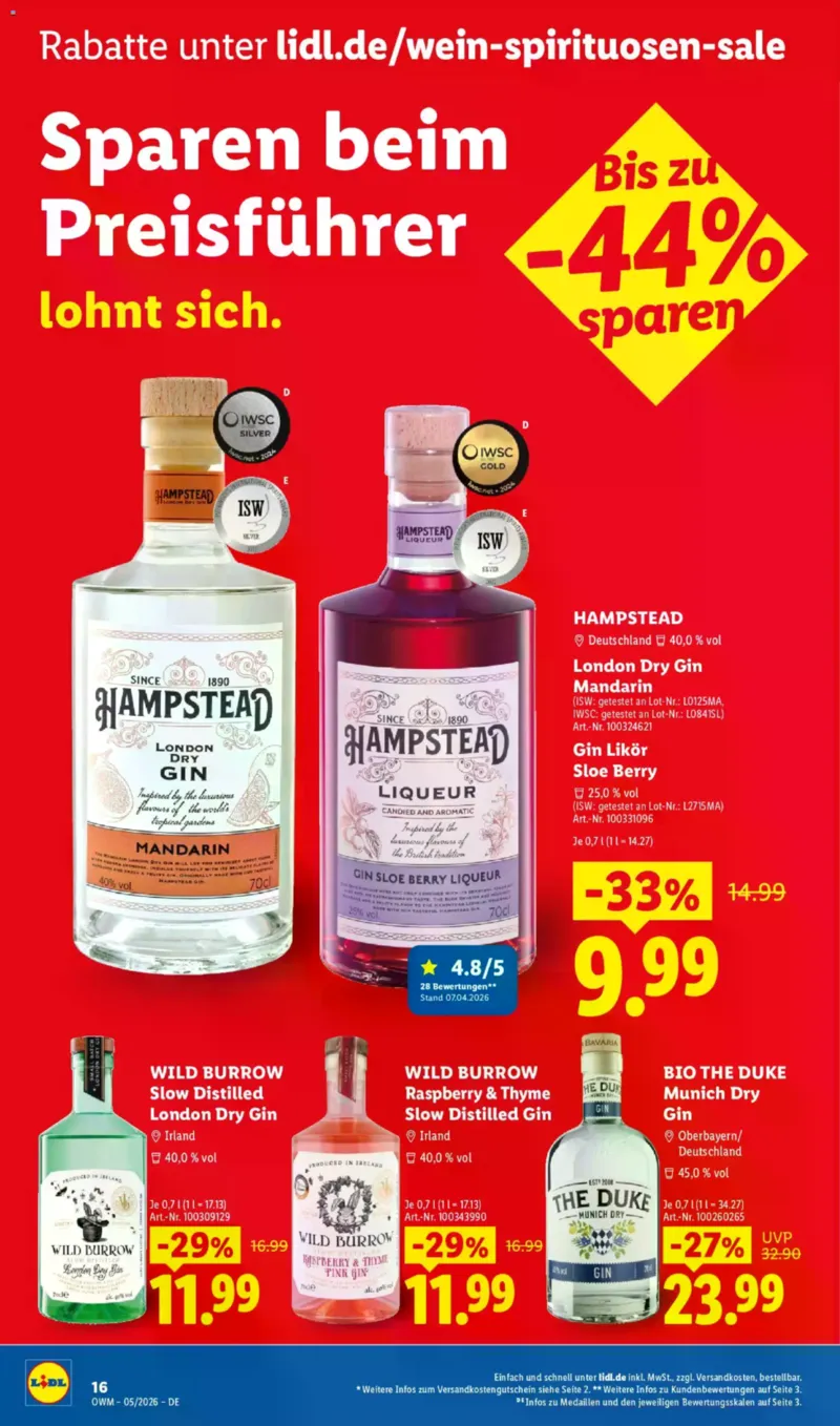 Lidl Prospekt vom 01.05.2026, Seite 16