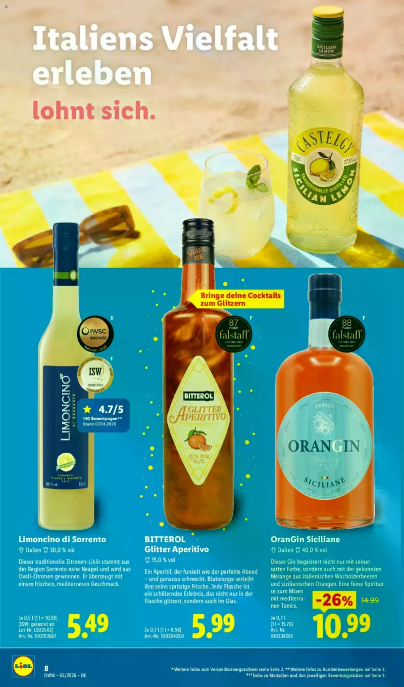 Lidl Prospekt vom 01.05.2026, Seite 8