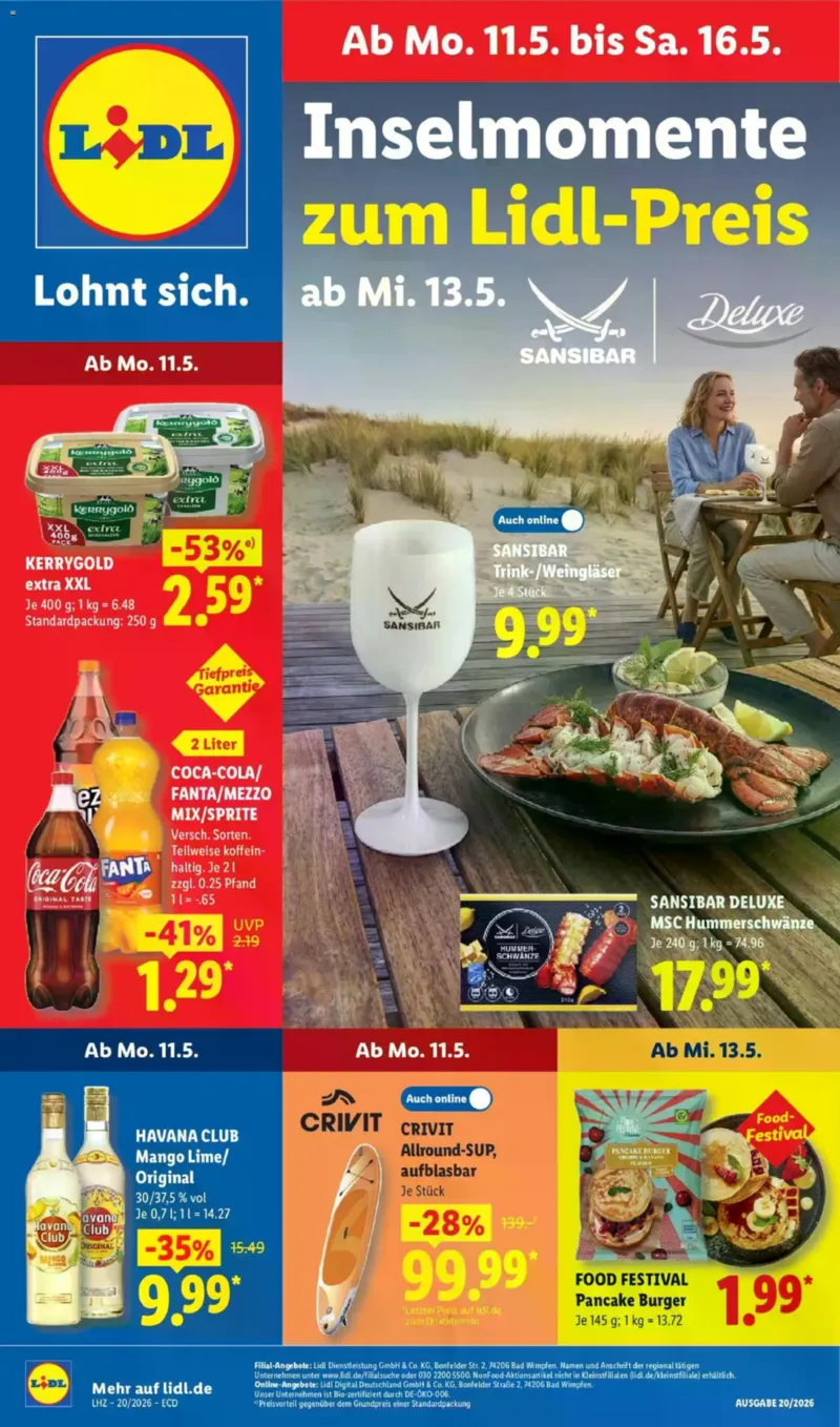 Lidl Prospekt vom 11.05.2026, Seite 1