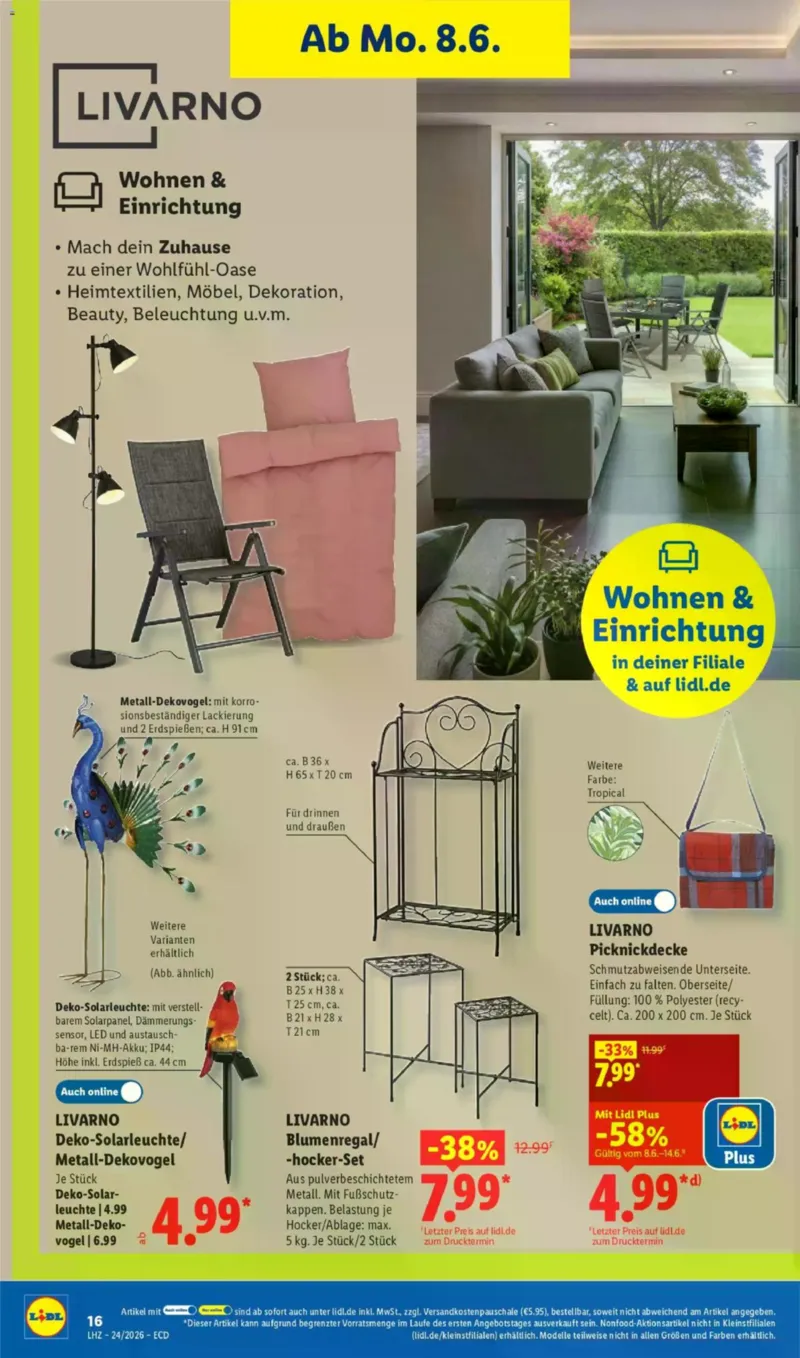 Lidl Prospekt vom 08.06.2026, Seite 36