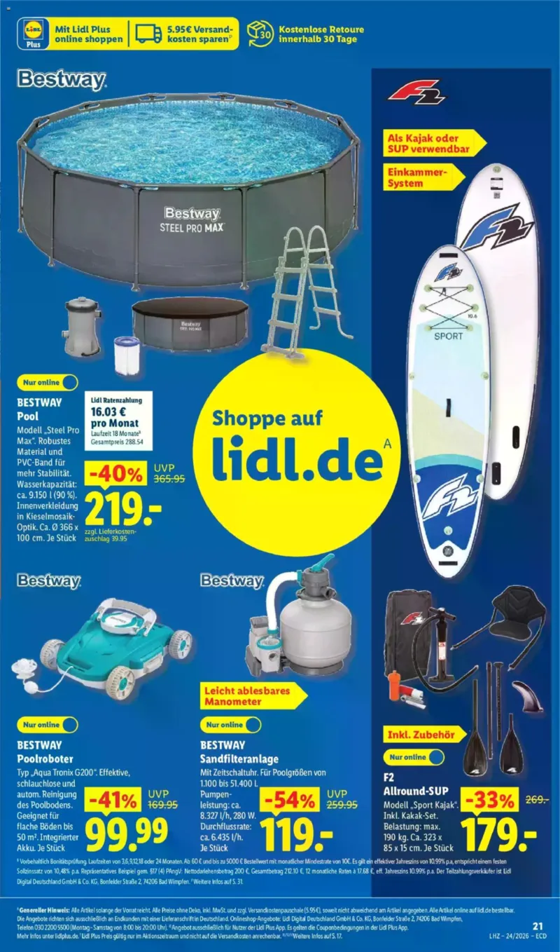 Lidl Prospekt vom 08.06.2026, Seite 45