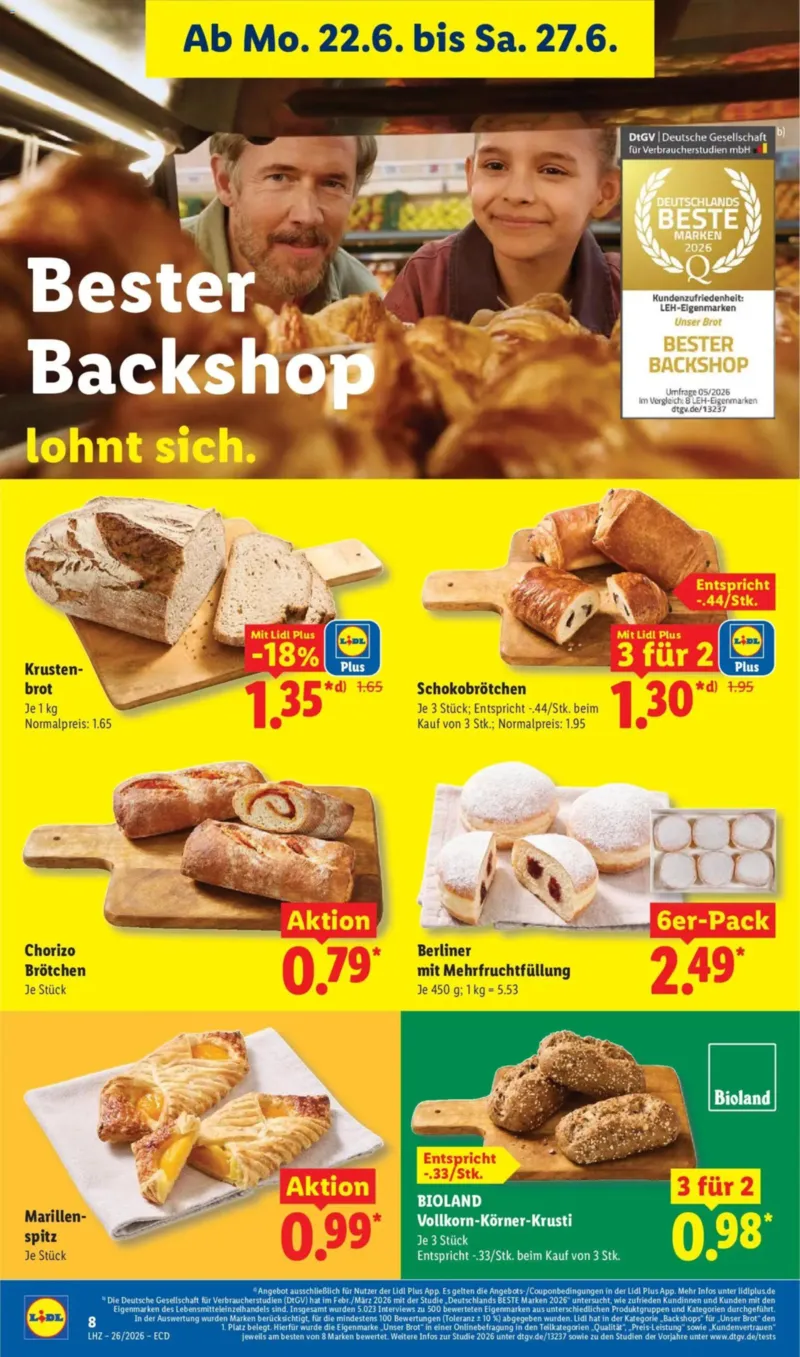 Lidl Prospekt vom 22.06.2026, Seite 12