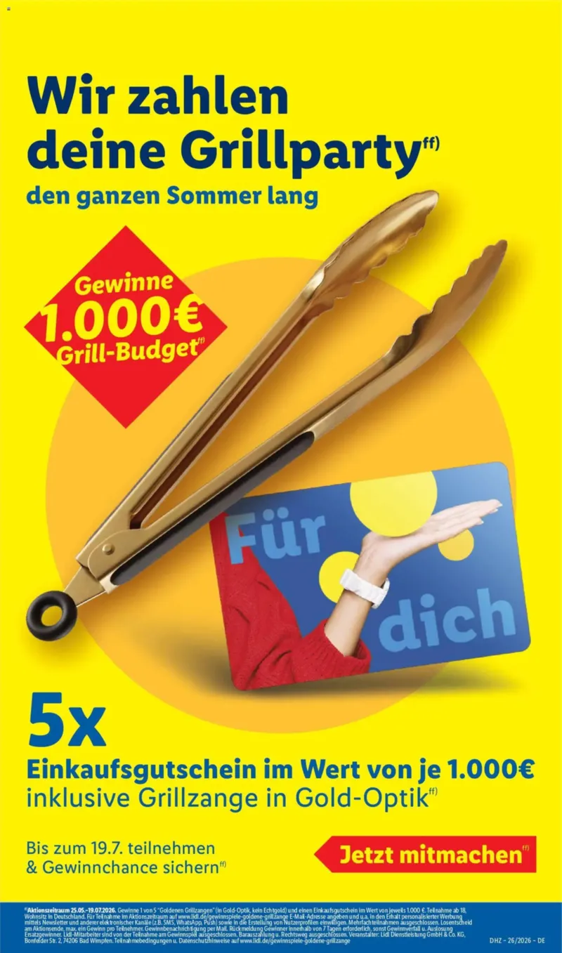 Lidl Prospekt vom 22.06.2026, Seite 19