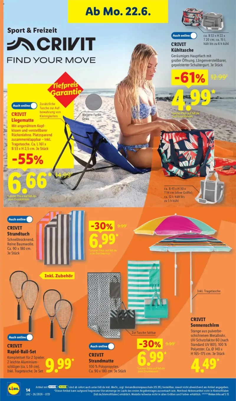 Lidl Prospekt vom 22.06.2026, Seite 32