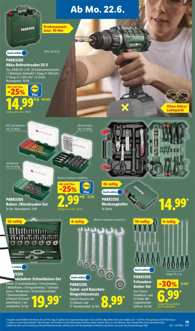 Lidl Prospekt vom 22.06.2026, Seite 39