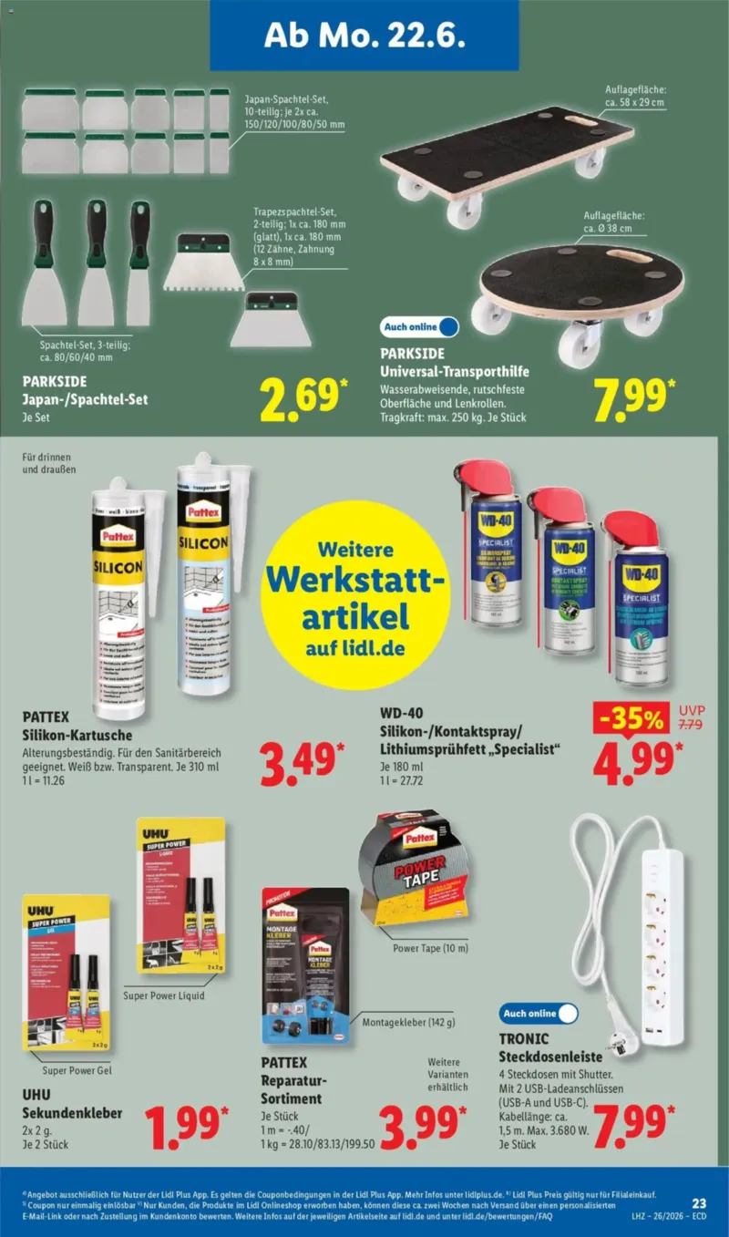 Lidl Prospekt vom 22.06.2026, Seite 43