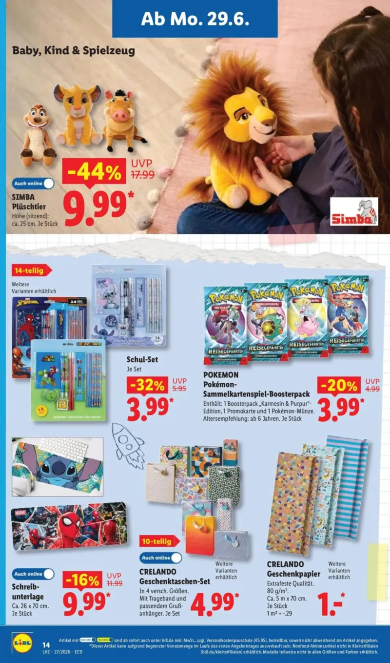 Lidl Prospekt vom 29.06.2026, Seite 40