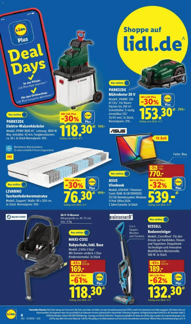 Lidl Prospekt vom 29.06.2026, Seite 6