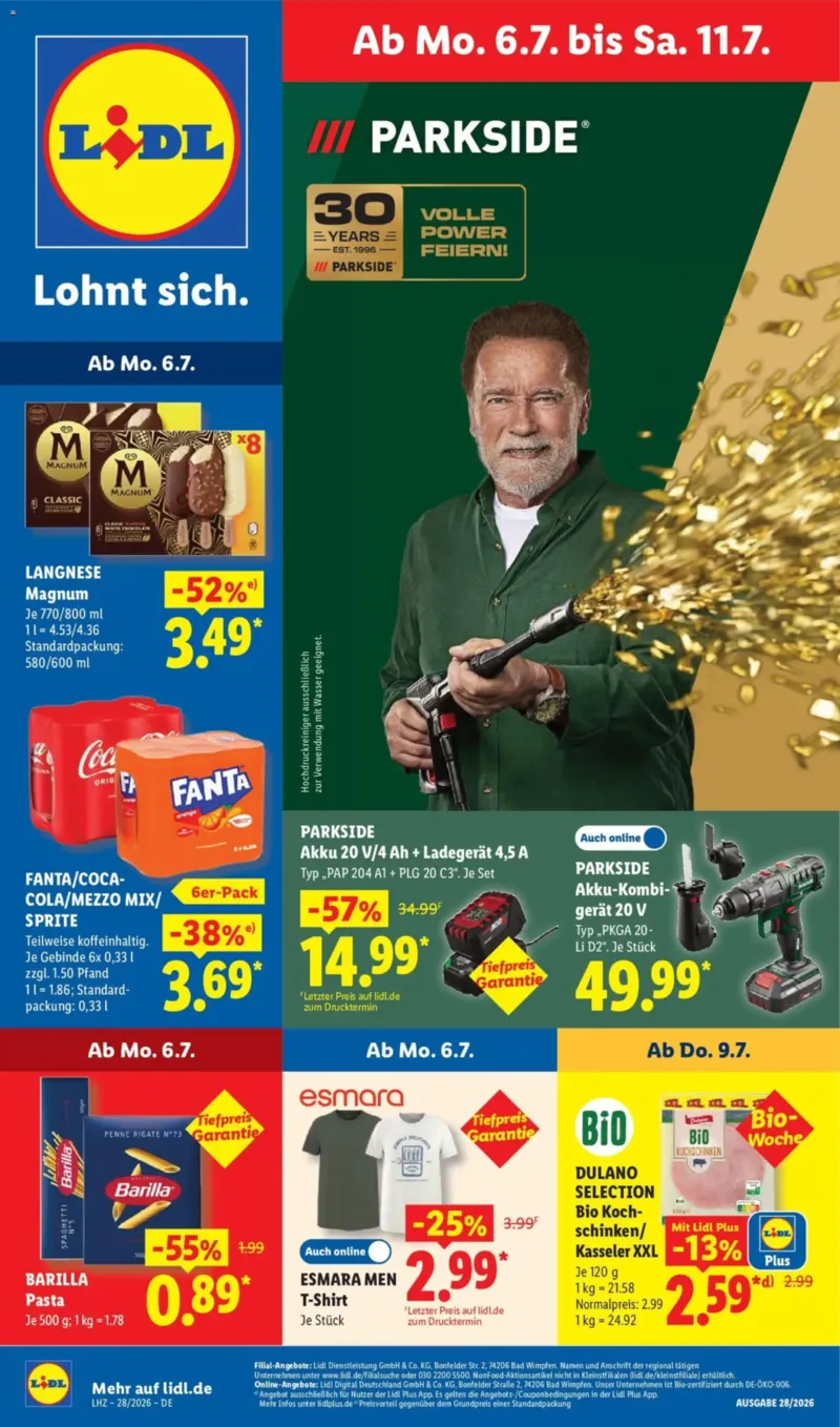 Lidl Prospekt vom 06.07.2026, Seite 1