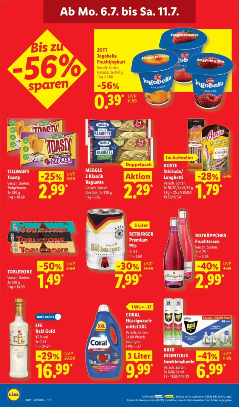Lidl Prospekt vom 06.07.2026, Seite 16