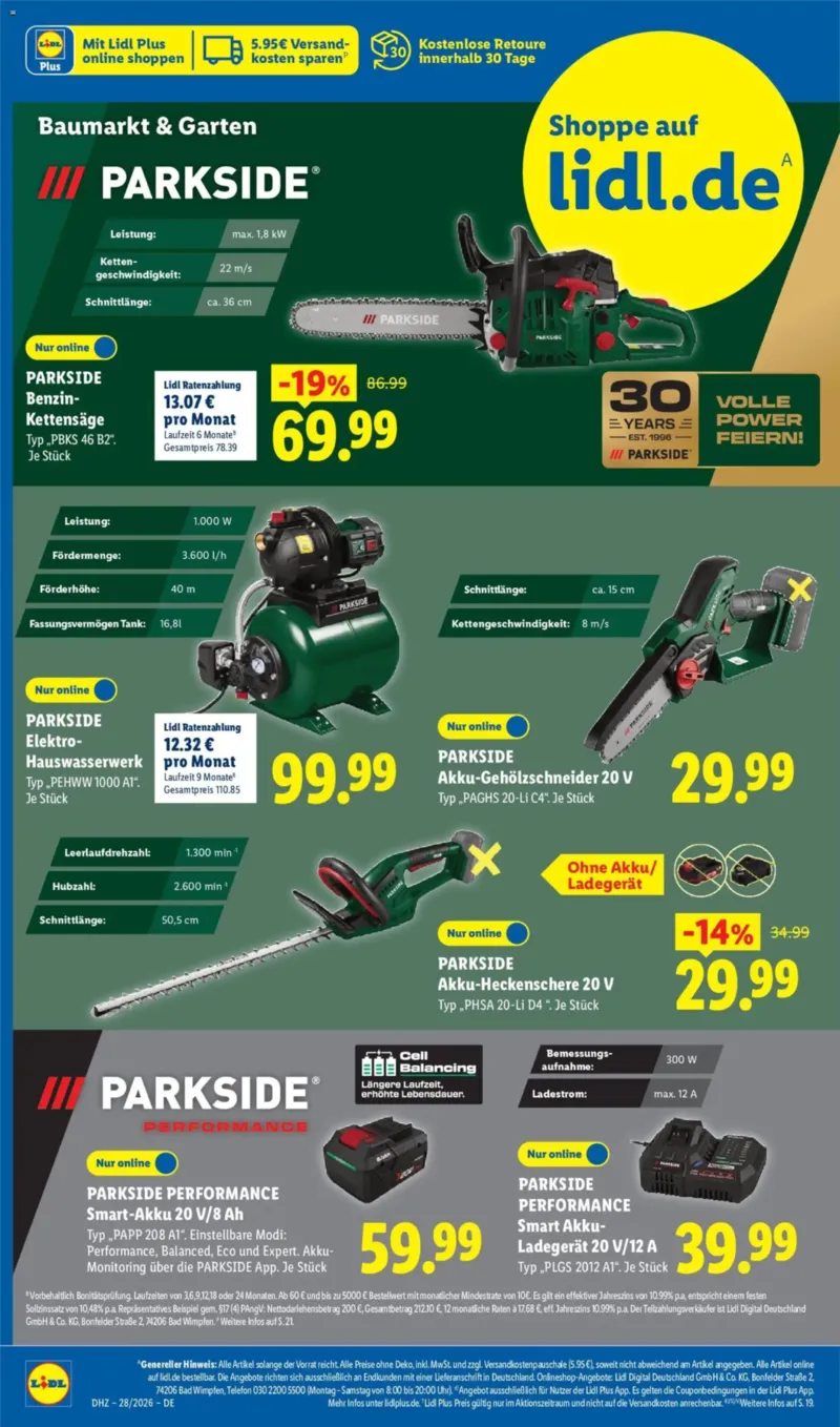 Lidl Prospekt vom 06.07.2026, Seite 30