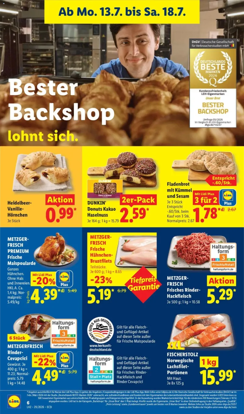 Lidl Prospekt vom 13.07.2026, Seite 14
