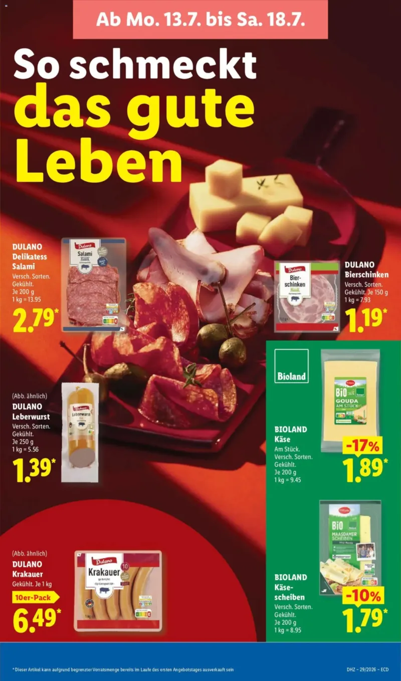 Lidl Prospekt vom 13.07.2026, Seite 17