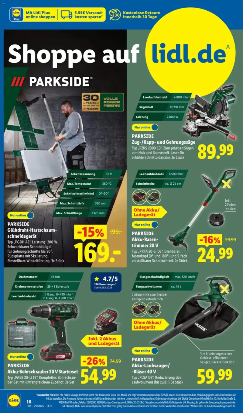 Lidl Prospekt vom 13.07.2026, Seite 32
