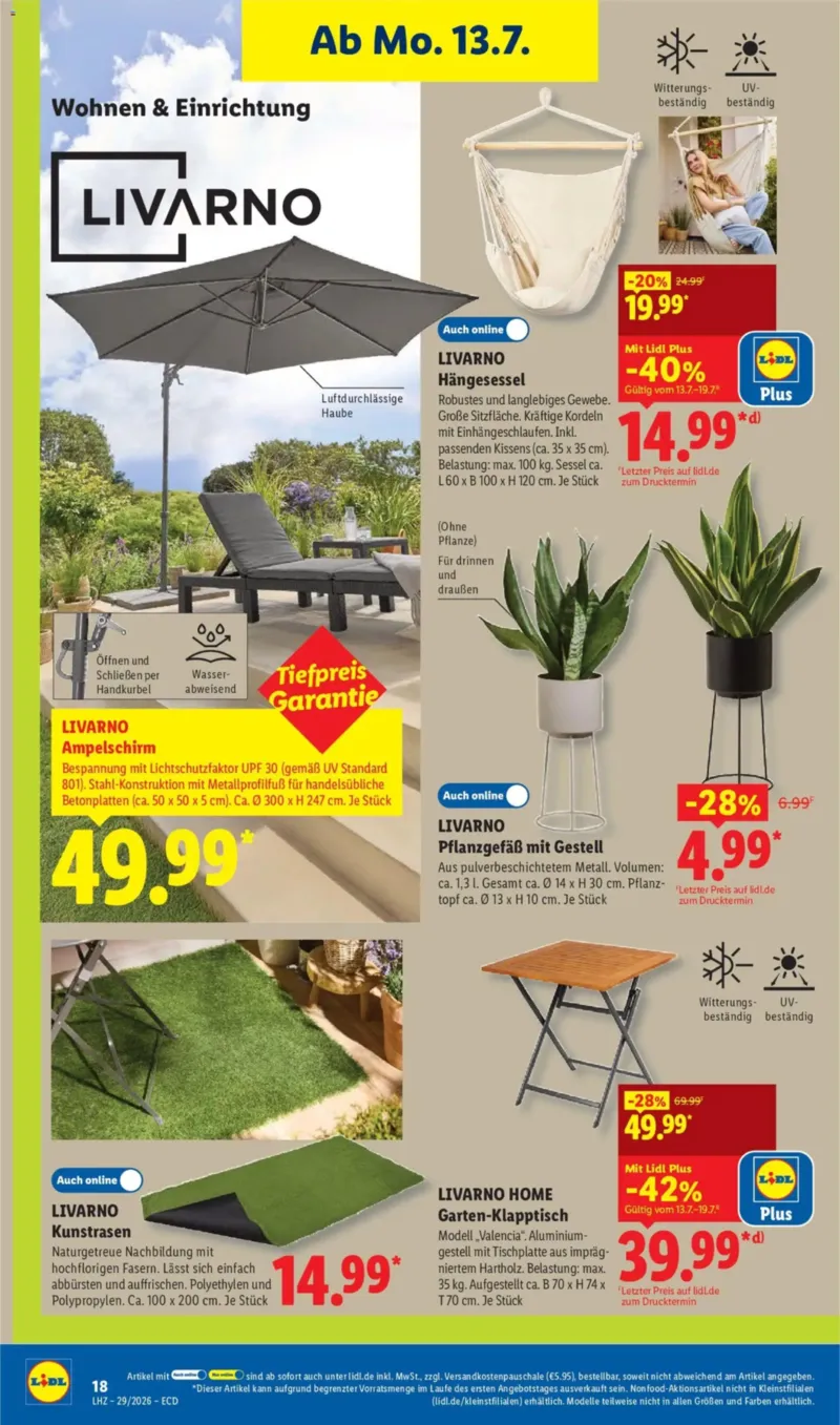 Lidl Prospekt vom 13.07.2026, Seite 36
