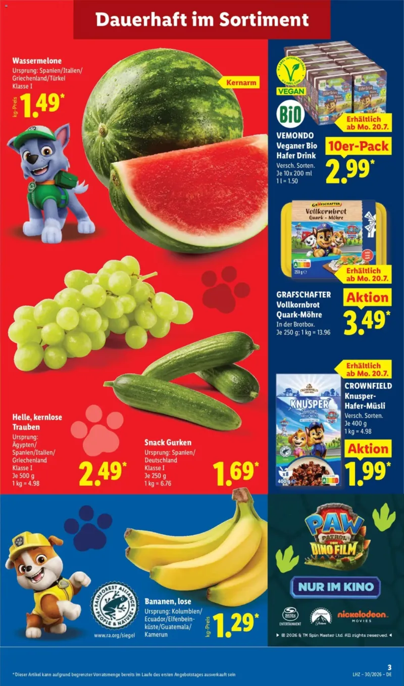Lidl Prospekt vom 20.07.2026, Seite 3