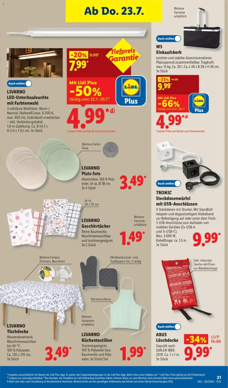 Lidl Prospekt vom 20.07.2026, Seite 45