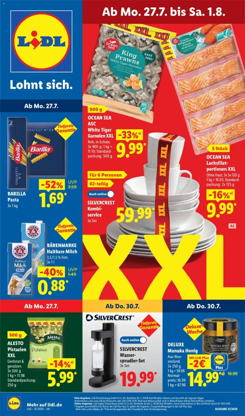 Lidl Prospekt vom 27.07.2026, Seite 1