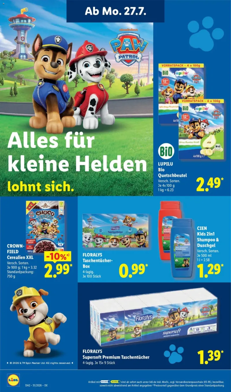Lidl Prospekt vom 27.07.2026, Seite 18