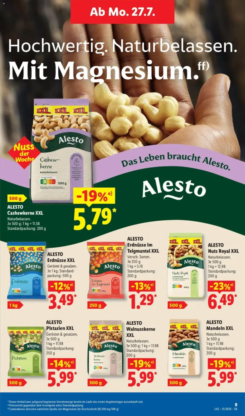 Lidl Prospekt vom 27.07.2026, Seite 19
