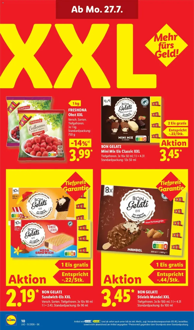 Lidl Prospekt vom 27.07.2026, Seite 20