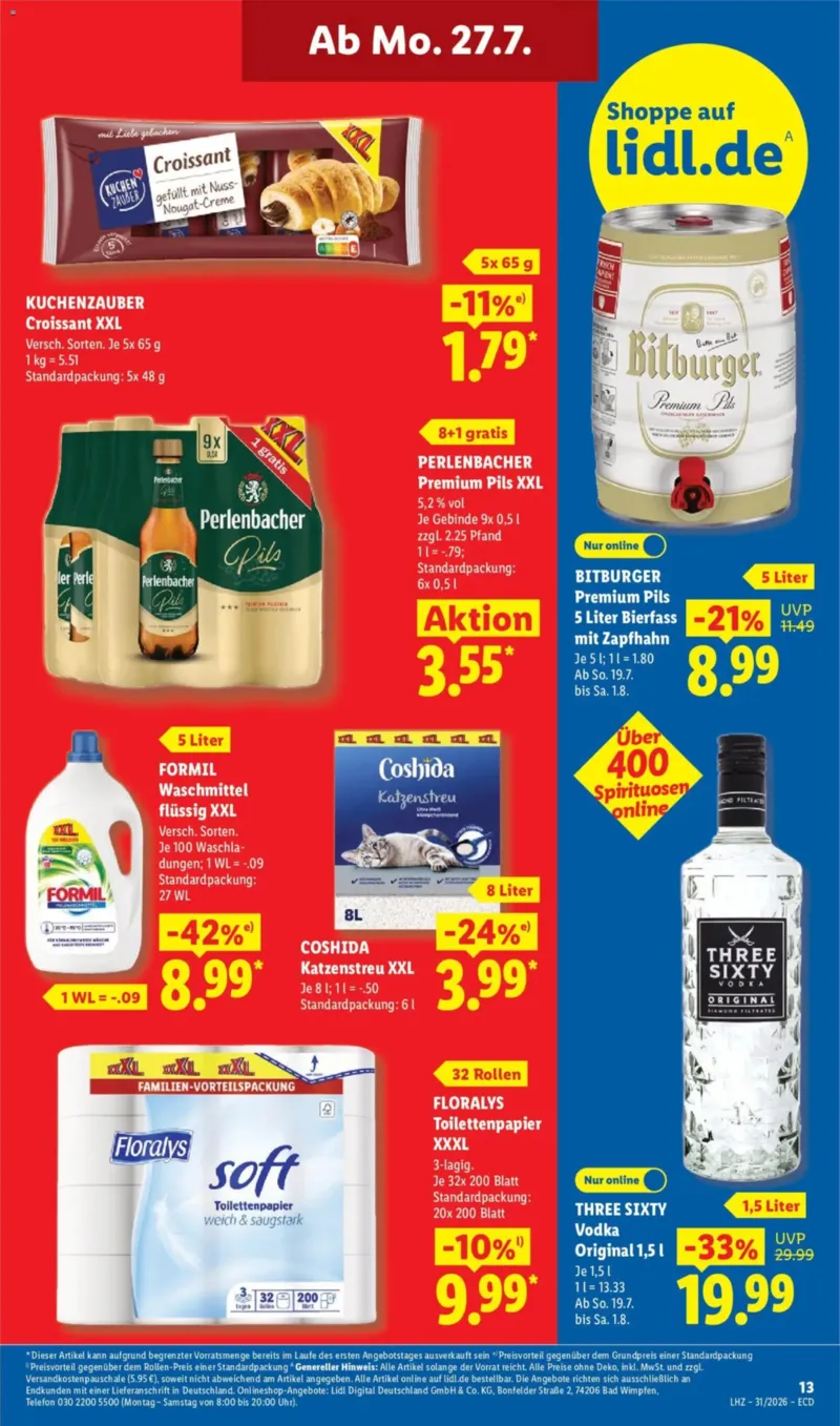 Lidl Prospekt vom 27.07.2026, Seite 23