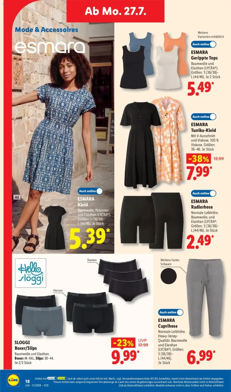 Lidl Prospekt vom 27.07.2026, Seite 34