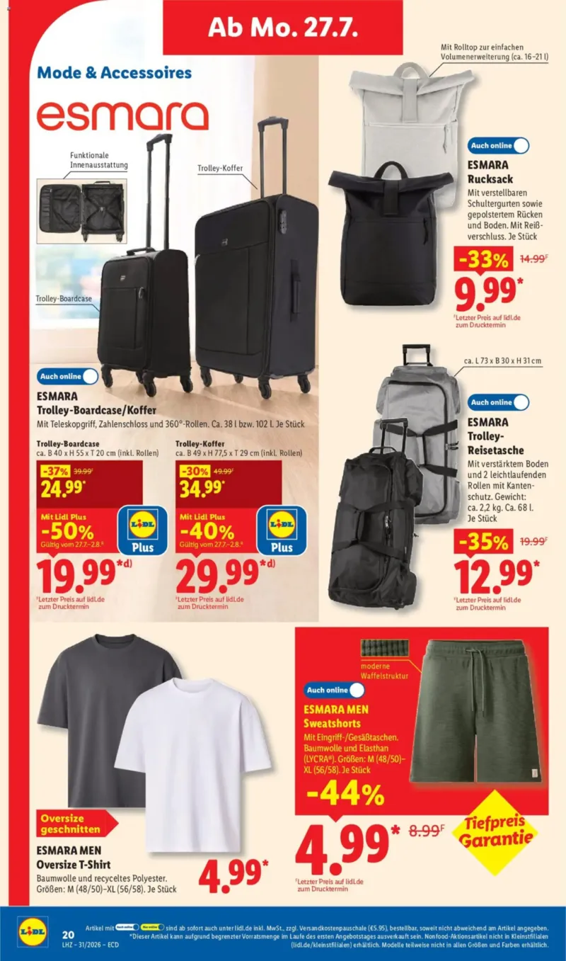 Lidl Prospekt vom 27.07.2026, Seite 36