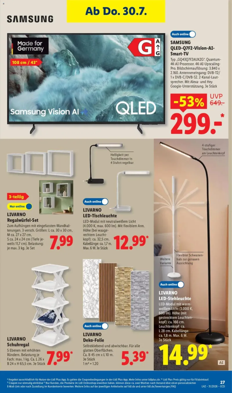 Lidl Prospekt vom 27.07.2026, Seite 43