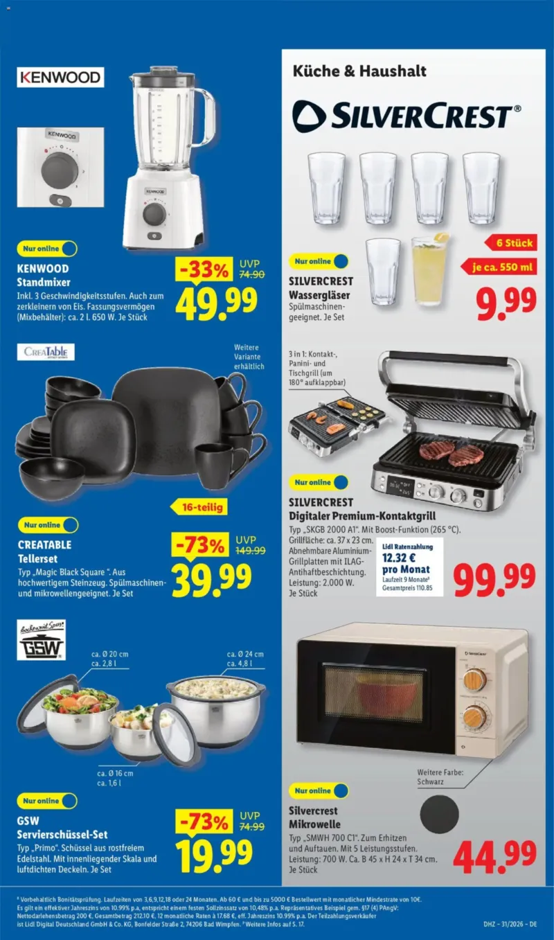 Lidl Prospekt vom 27.07.2026, Seite 9