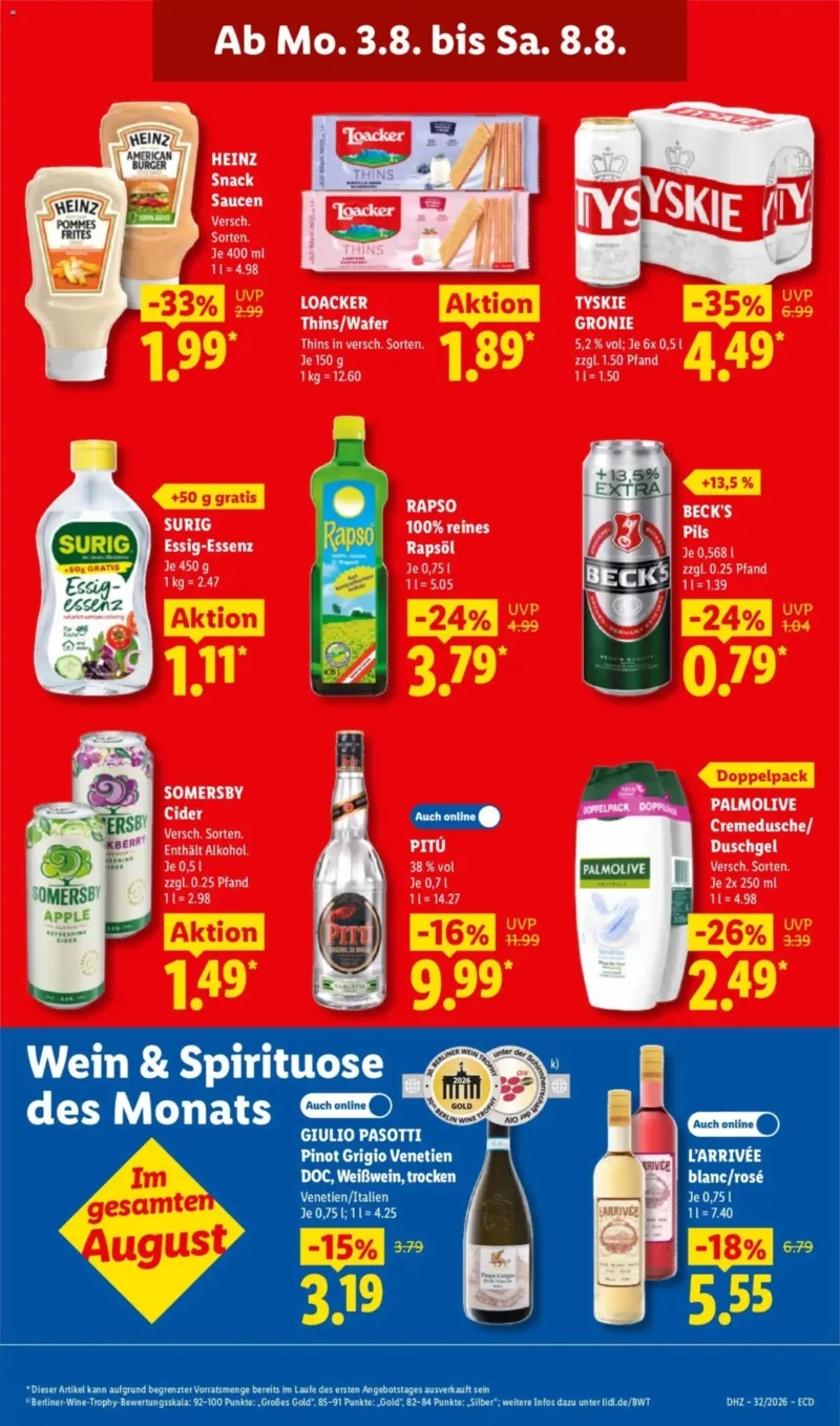 Lidl Prospekt vom 03.08.2026, Seite 19