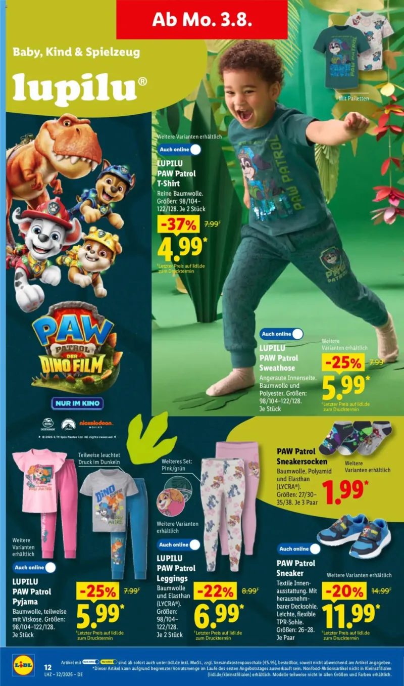 Lidl Prospekt vom 03.08.2026, Seite 28