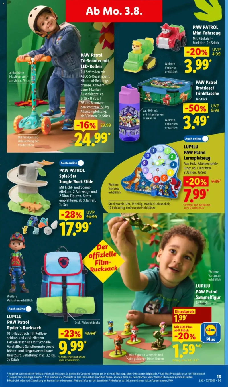 Lidl Prospekt vom 03.08.2026, Seite 29