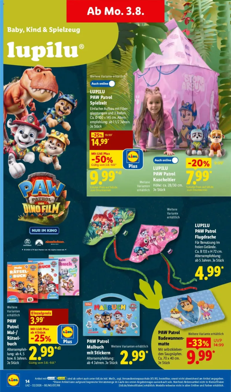 Lidl Prospekt vom 03.08.2026, Seite 30