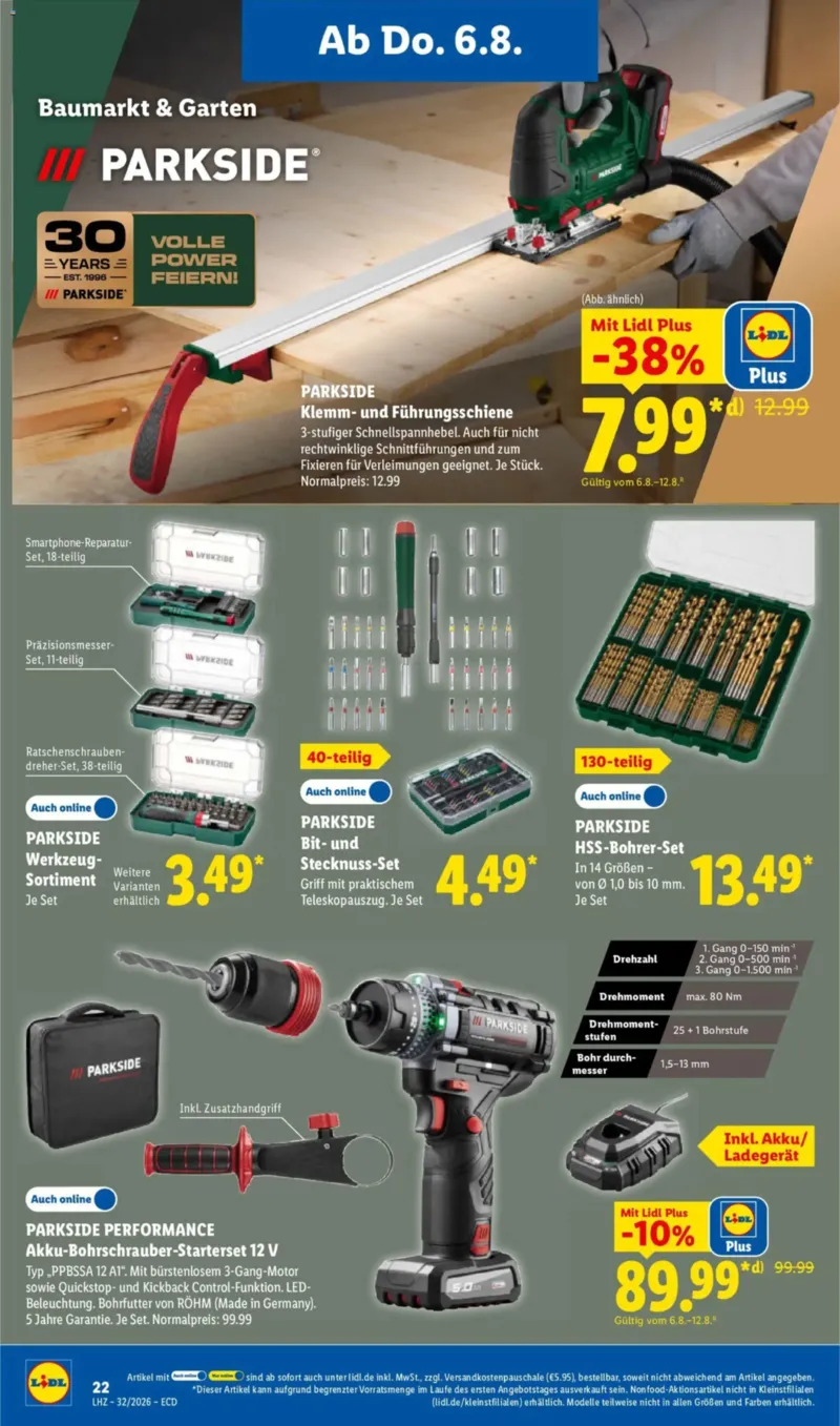 Lidl Prospekt vom 03.08.2026, Seite 38