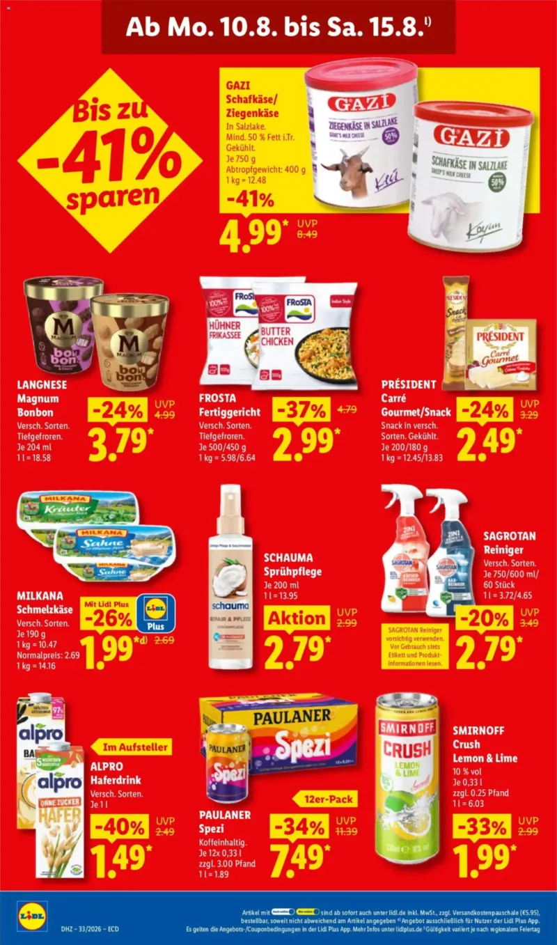 Lidl Prospekt vom 10.08.2026, Seite 22