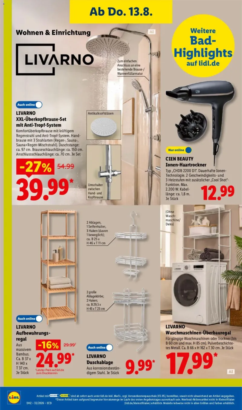 Lidl Prospekt vom 10.08.2026, Seite 52