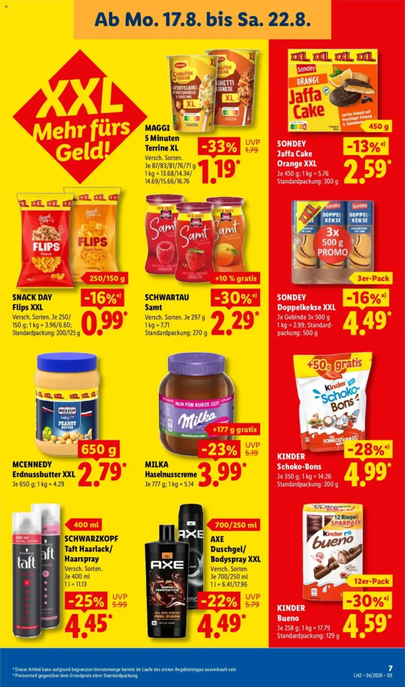 Lidl Prospekt vom 17.08.2026, Seite 15