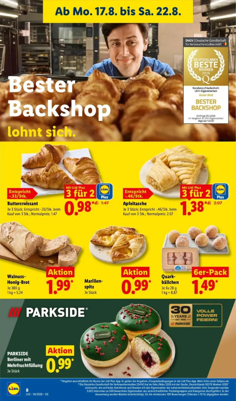 Lidl Prospekt vom 17.08.2026, Seite 18