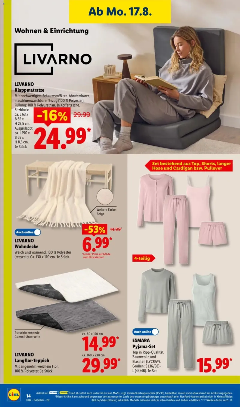 Lidl Prospekt vom 17.08.2026, Seite 32