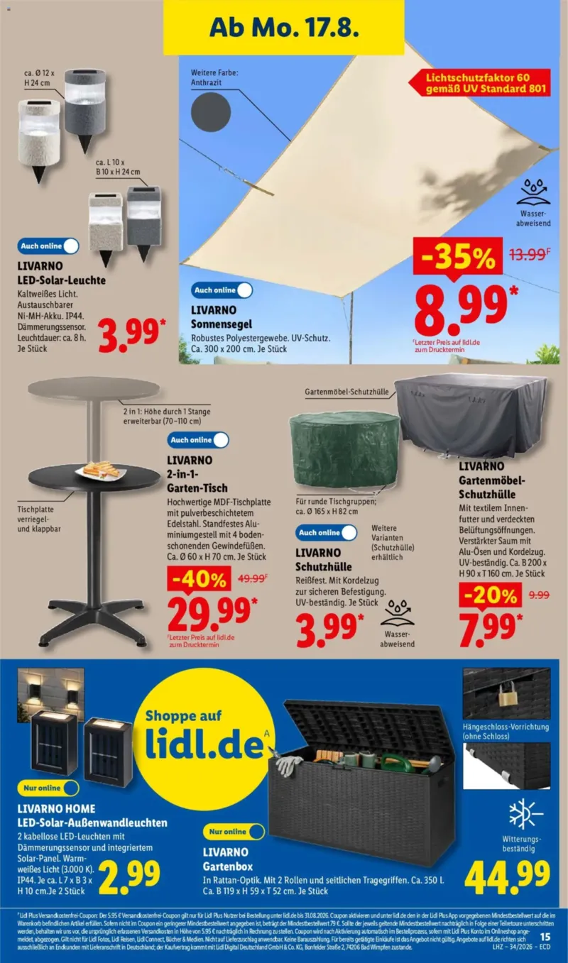 Lidl Prospekt vom 17.08.2026, Seite 33