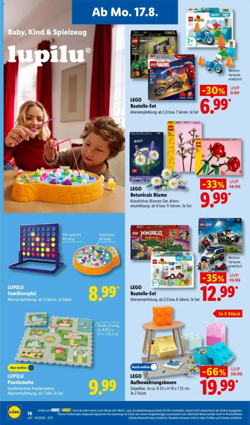 Lidl Prospekt vom 17.08.2026, Seite 34