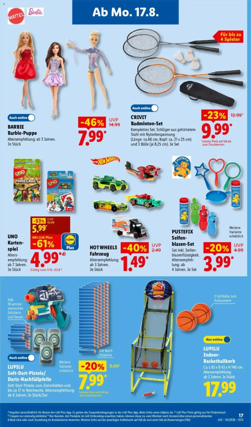Lidl Prospekt vom 17.08.2026, Seite 35