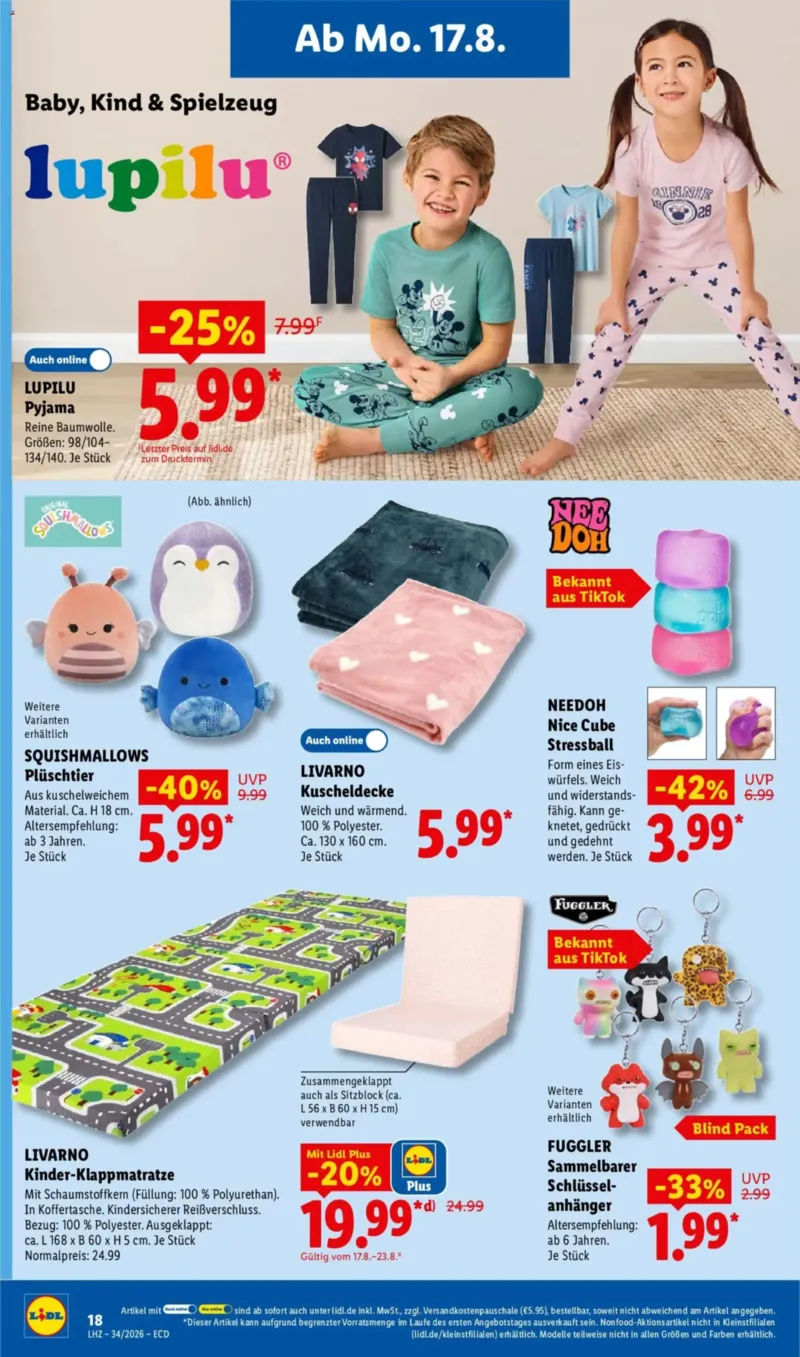 Lidl Prospekt vom 17.08.2026, Seite 36