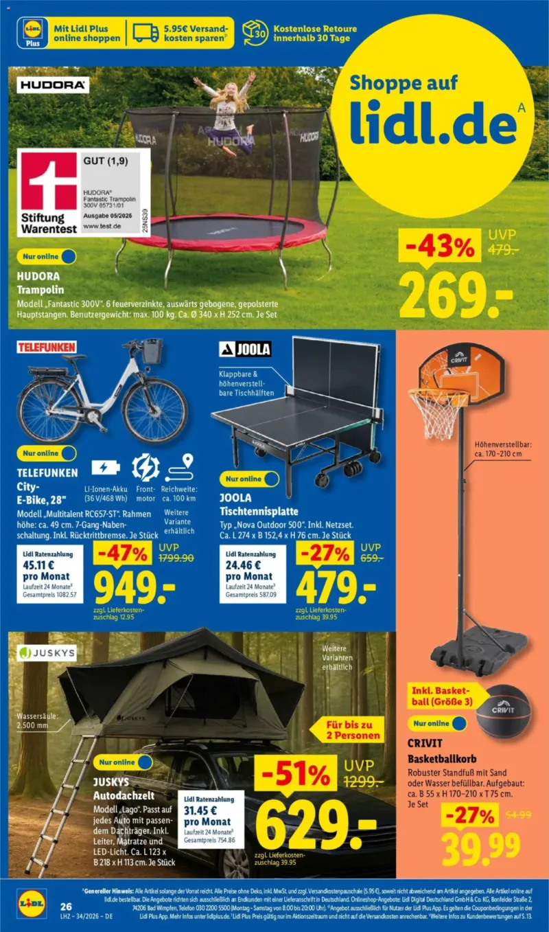 Lidl Prospekt vom 17.08.2026, Seite 38