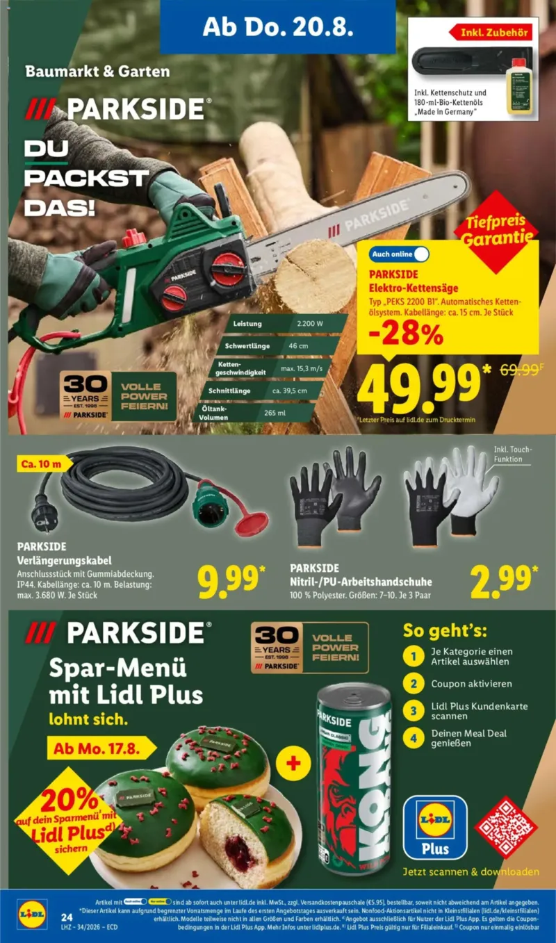 Lidl Prospekt vom 17.08.2026, Seite 44