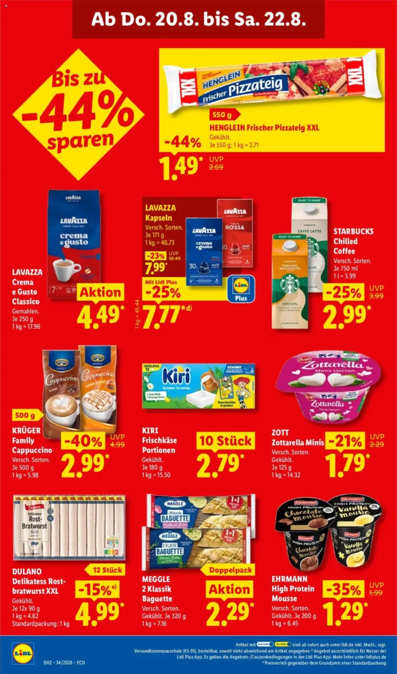 Lidl Prospekt vom 17.08.2026, Seite 66