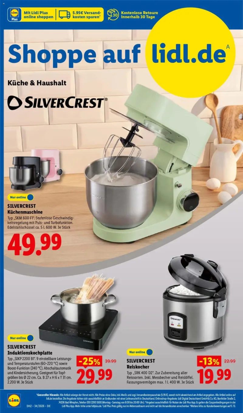 Lidl Prospekt vom 17.08.2026, Seite 8