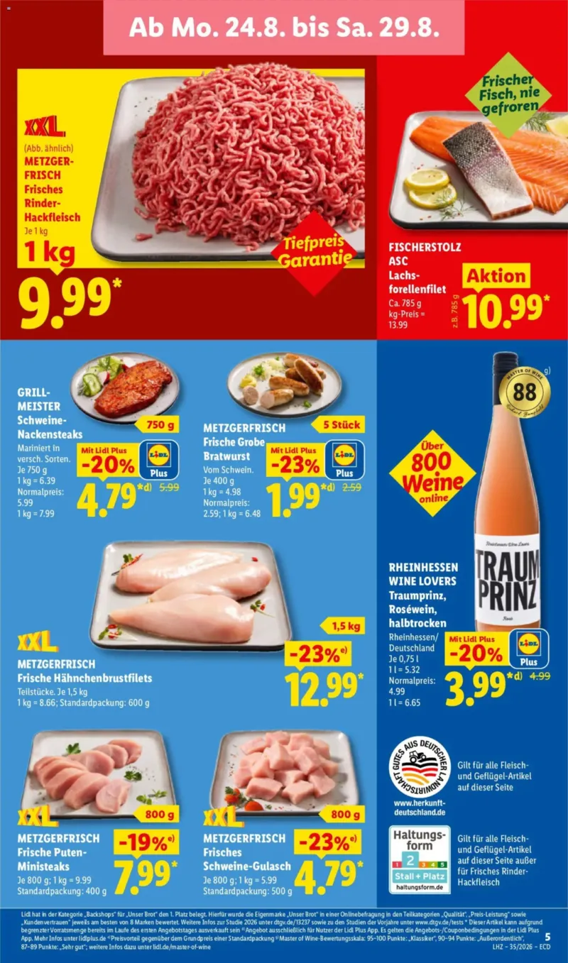 Lidl Prospekt vom 24.08.2026, Seite 13