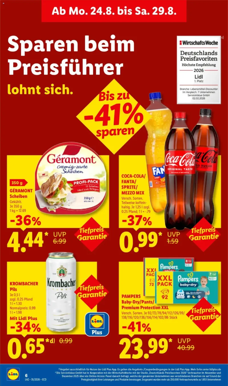 Lidl Prospekt vom 24.08.2026, Seite 18
